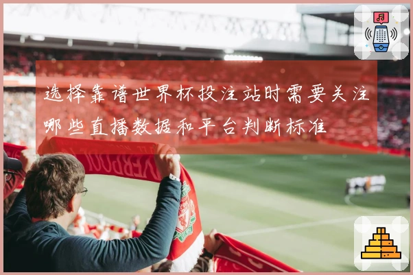 选择靠谱世界杯投注站时需要关注哪些直播数据和平台判断标准